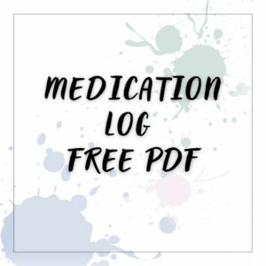 medication log pdf